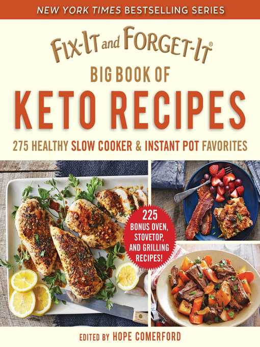 Title details for Fix-It and Forget-It Big Book of Keto Recipes by Hope Comerford - Wait list